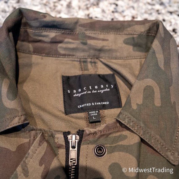 Sanctuary Camo Jacket - Picture 4 of 5